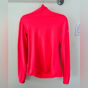 Nike Pro Dri-Fit neon pink pullover hoodie. Size Medium.